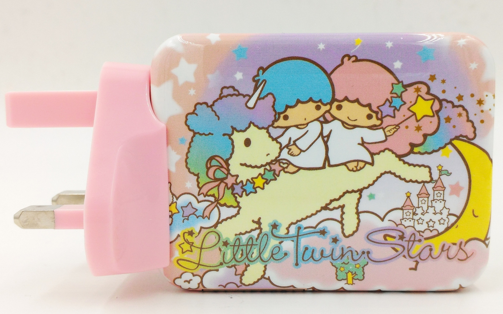 4 Ports USB(4.8A) Little Twin Stars B旅行充電器 九折優惠 (優惠期1/7-31/8)